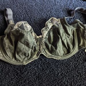 NWT Fantasies 38F Slate Bra